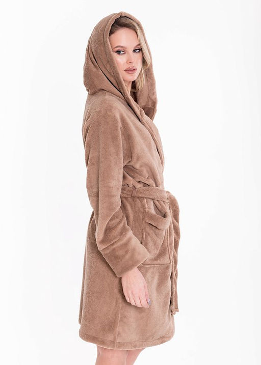 Халат М324277а коричневый - Елена фото 9
