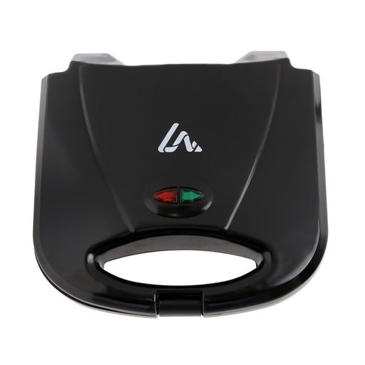 Электровафельница Luazon LT-09, 750 Вт, венские вафли, антипригарное покрытие, чёрная