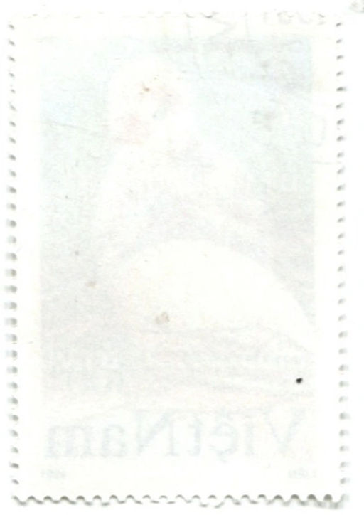 Марка Индийский журавль 1991 год Вьетнам