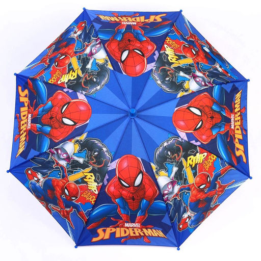 Зонт детский. Человек паук, синий, 8 спиц d=86 см - Marvel фото 3