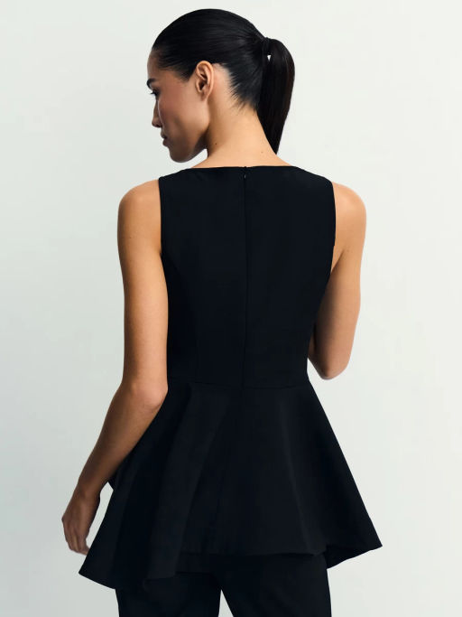 Топ с асимметричной баской / Zarina фото 5