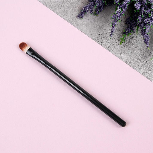 Кисть для макияжа, 17 (±1) см, чёрная