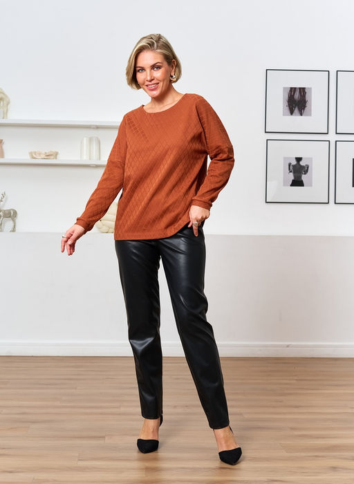 джемпер хлопок 95%, эластан 5% - Lavelis фото 3