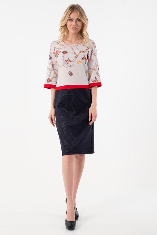 Платье П4-4186/2 - Wisell фото 10