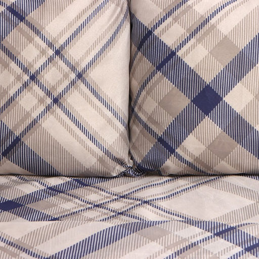 Постельное бельё 2 сп Экономь и Я Тренд, 173х215см, 175х214см, 50х70см-2шт, 60г/м2, микрофибра  фото 3