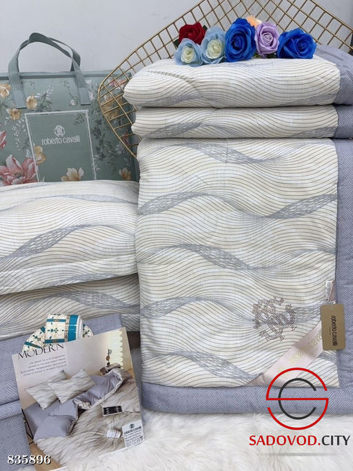 Комплект постельного белья с готовым одеялом