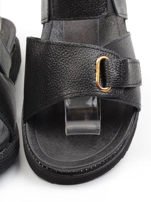 08-K25 BLACK Сандалии женские (натуральная кожа) - Фабричный китай фото 13