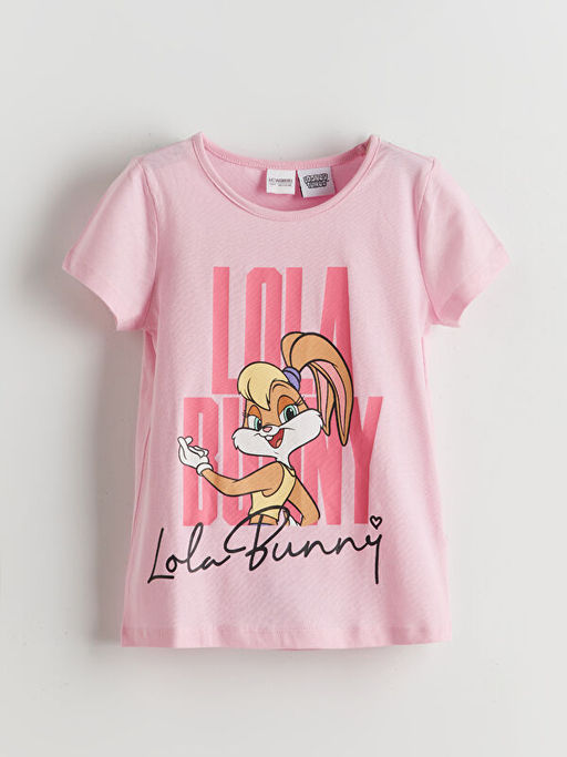 Lola Bunny Bask?l? K?z ?ocuk Ti??rt ve ?ort 2li