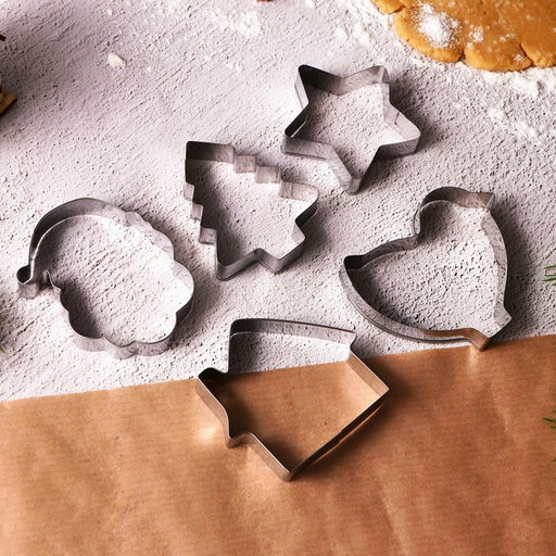 Формы для выпечки новогодние Зимний вкус, 10 шт.