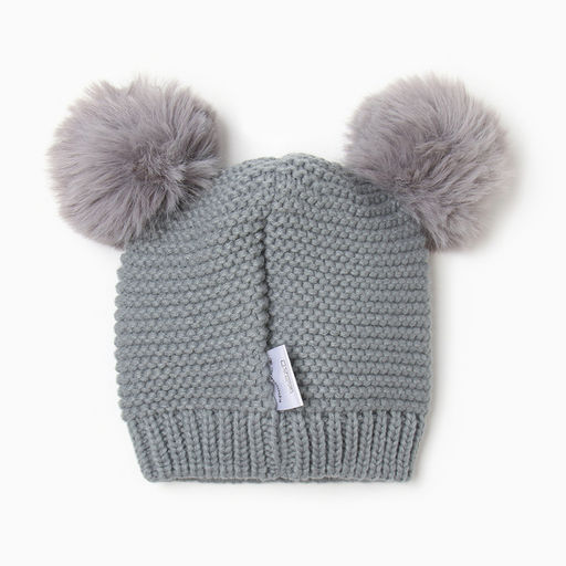 Шапка для малышей «Крошка Я», размер 48-50, серая