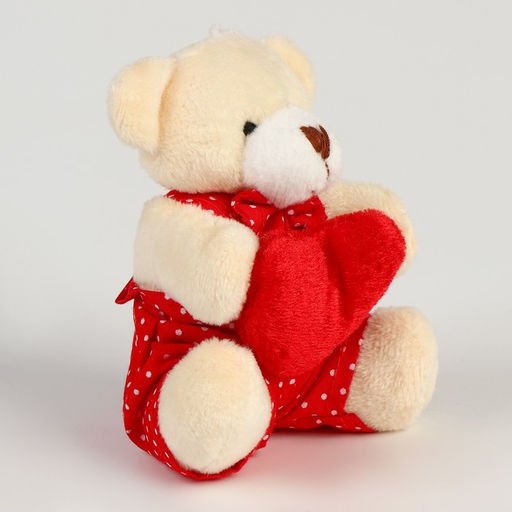 Мягкая игрушка Медведь с сердцем на подвесе, виды МИКС - Simaland фото 2