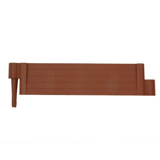 Грядка пластиковая «Плюс», 55×55×13 см, терракотовая