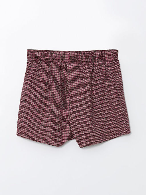 Desenli K?z ?ocuk ?ort Etek