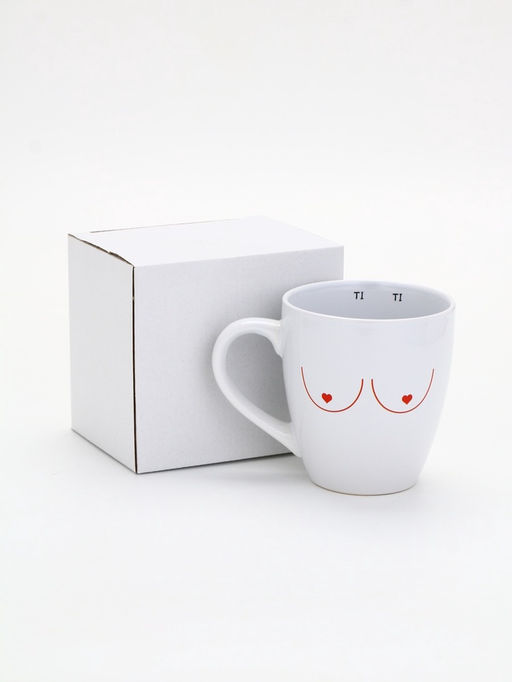 Кружка керамическая «Бюст», 600 мл