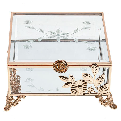 Шкатулка, L15,5 W15,5 H8 см - Remeco фото 2