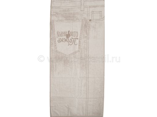 6с102.511ж2 Джинсы (лен3) Полотенце махровое 67х150см