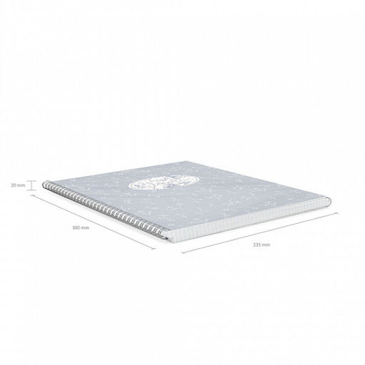 Цена за 2 шт. Тетрадь общая с пластиковой обложкой на спирали ErichKrause Frozen Beauty, А4, 80 листов, клетка  фото 10