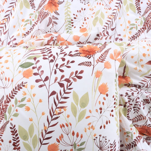 Постельное бельё Этель 1.5 сп Summer bloom 143*215 см,150*214 см, 70*70 см-2 шт, поплин 125 г/м2, хл 100%  фото 3