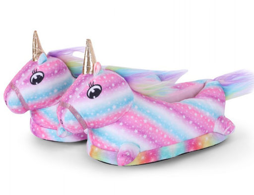 Тапочки домашние волшебные Единорожки