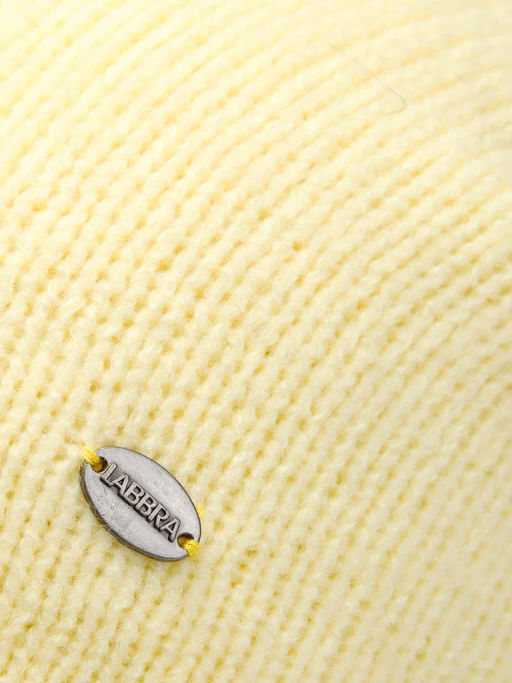 Шапка жен. шерсть+акр LB-A53010 lemon - Labbra фото 2