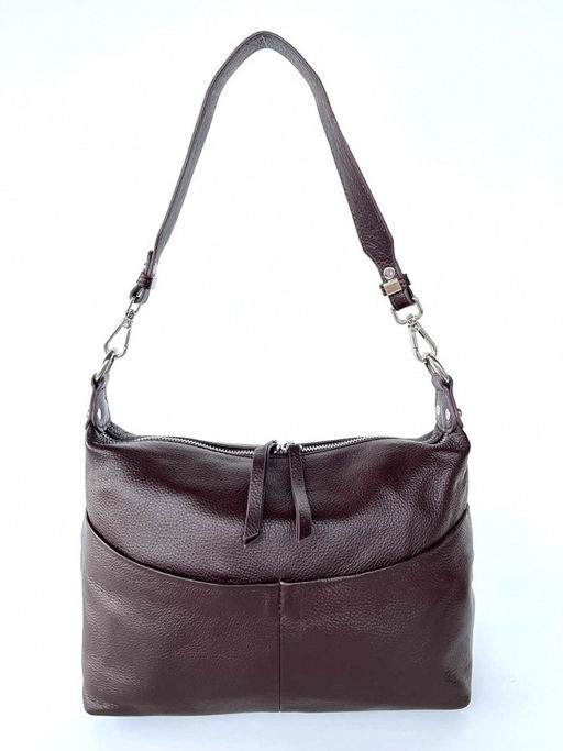 Женская кожаная сумка через плечо 0192-25 - Cidirro фото 2