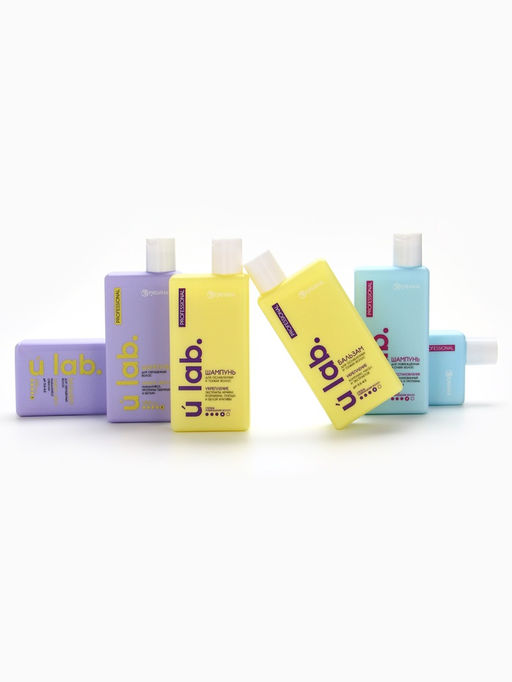 Профессиональный шампунь женский, для окрашенных волос с активным комплексом и скваланом, 250 мл ULAB