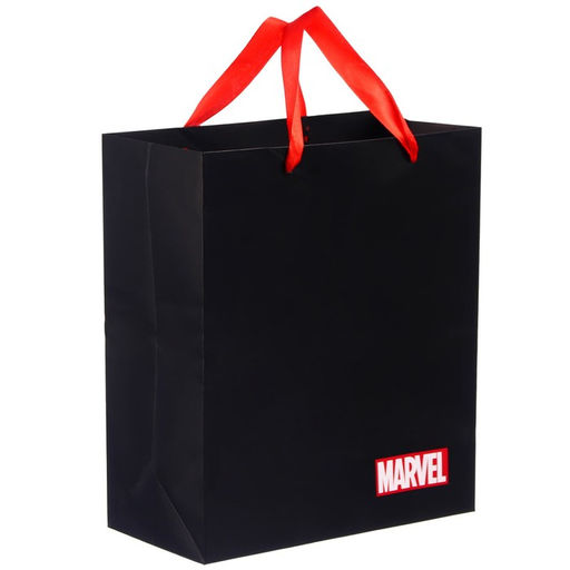 Пакет ламинированный вертикальный, 23 х 27 х 11 см Marvel, Мстители  фото 2