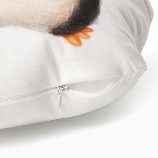 Подушка Этель Happy penguin 30х35 см, 100 п/э, велюр фото 6