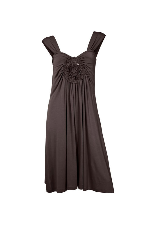 Платье, коричневое - Ashley brooke фото 2