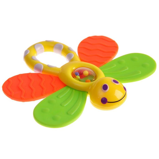 Погремушка Бабочка, с эластичными элементами, Крошка Я  фото 5