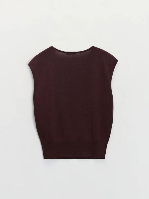 Вязаный топ с брошью ZR2605023305-27 / Zarina  фото 2