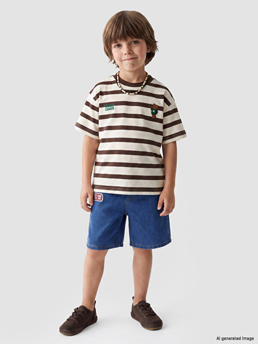 Arma Detayl? Erkek ?ocuk Jean ?ort