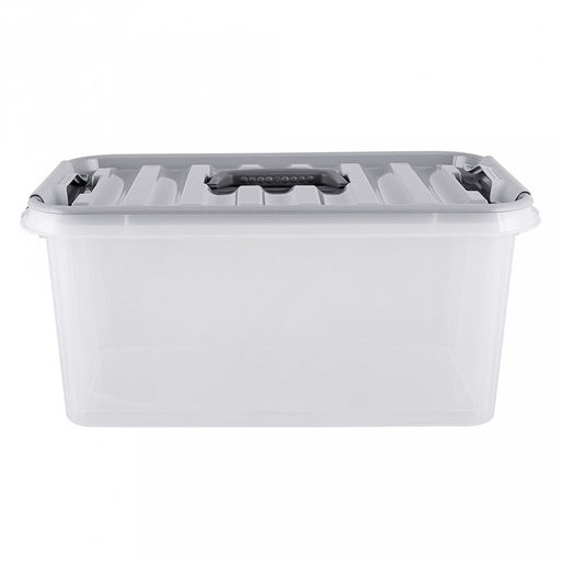Контейнер для хранения пластмассовый "MobiBox" 10л, 38х22х17см, ручки-клипса (Россия)