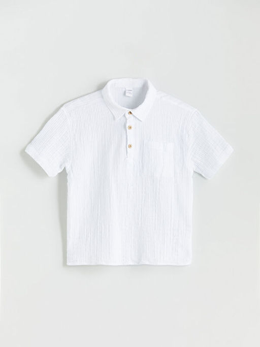 K?sa Kollu Cepli Erkek ?ocuk G?mlek