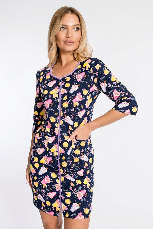 Халат М323142б Набивка - Елена фото 5