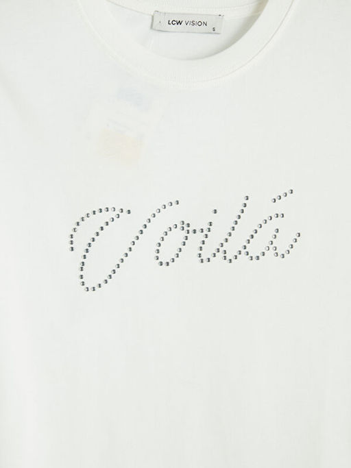 Bisiklet Yaka Ta?l? Bluz