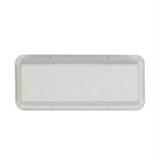 Ящик балконный для цветов, 6 л, 40×17×13.5 см, пластиковый, белый