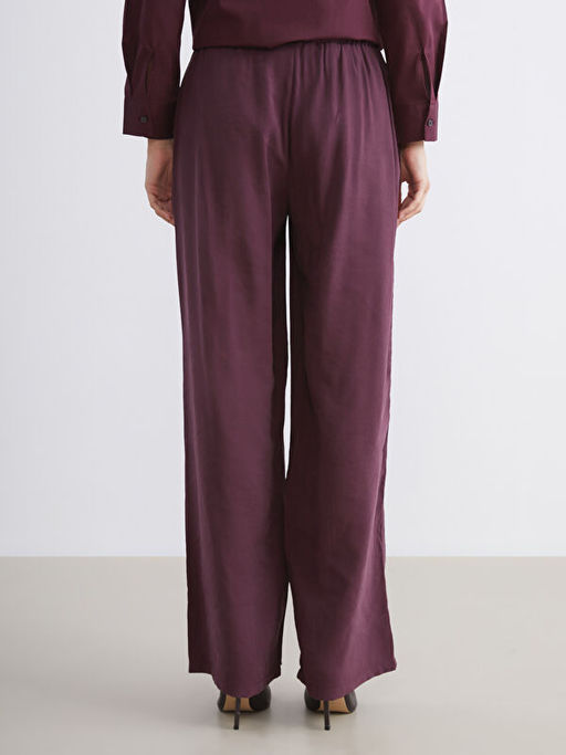 Beli Lastikli Modal Kar???ml? Kad?n Pantolon