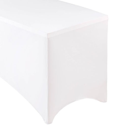 Чехол свадебный на стол, белый, размер 200х75см - Simaland фото 2