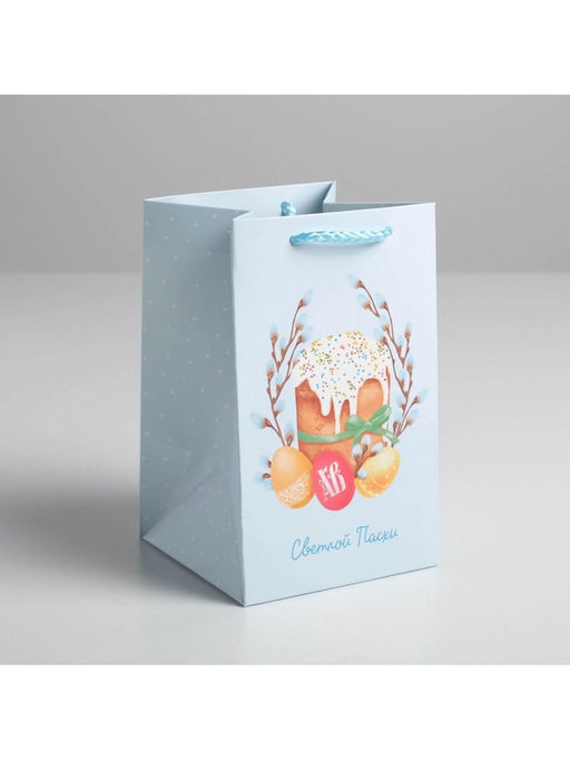 Пакет подарочный Светлой Пасхи, 10 х 16 х10 см - Дарите счастье фото 5