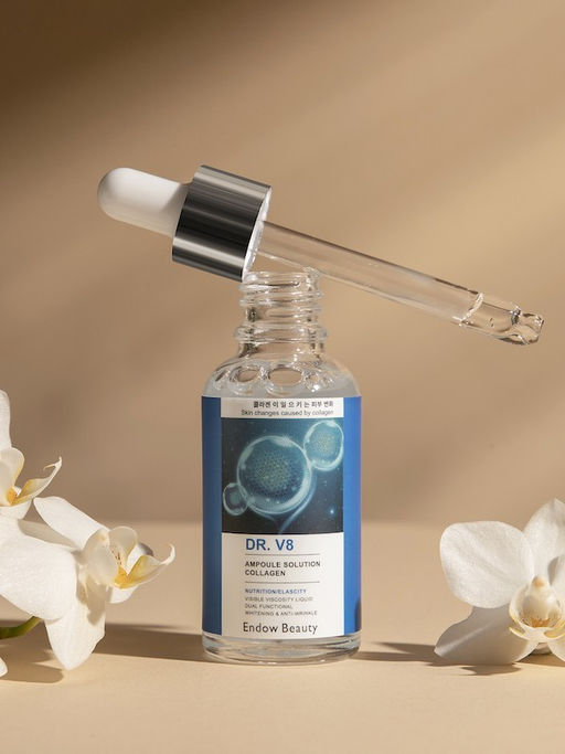 Многофункциональная ампульная сыворотка с коллагеном Dr-V8 , 30мл - Sadoer фото 5