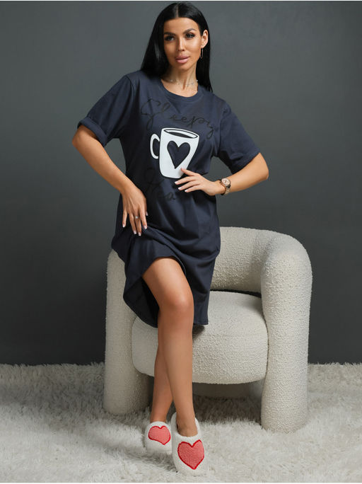 Туника "Кофе" графит