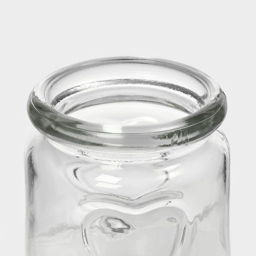 Цена за 2 шт. Банка для сыпучих Доляна Парфе, 150 мл, 67.5 см, с пробковой крышкой, стекло, прозрачная  фото 5