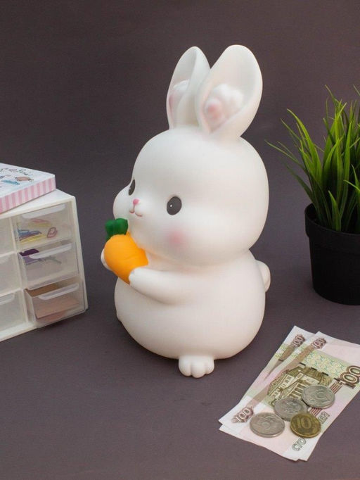 Копилка Hare carrot (25,5 см), пластик