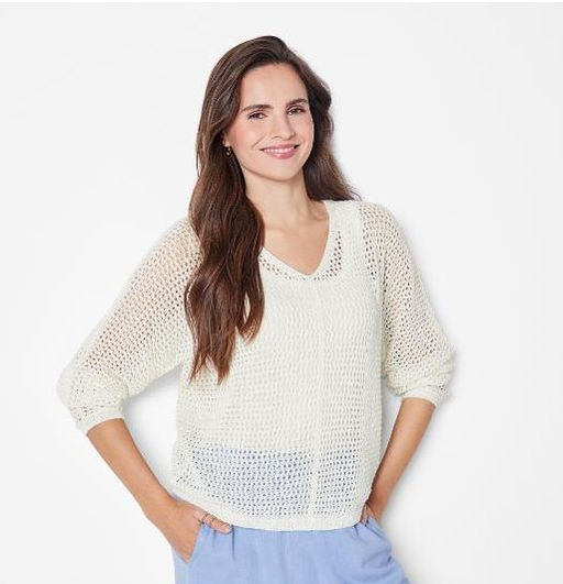 Женский ажурный пуловер Esmara