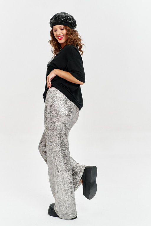 Брюки AVE RARA 4156/1 бежево-серебристый