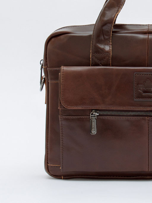 Портфель 11019Z brown Zinimsk