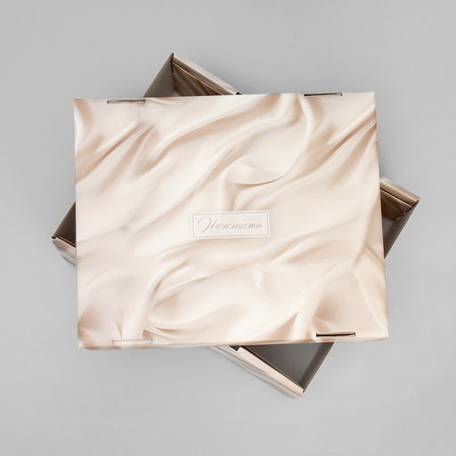 Коробка подарочная складная, упаковка, «Нежности», 31×25.5×16 см