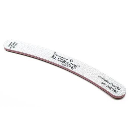 El Corazon Пилка ZF302 зебра для искусственных 100/180 БАНАН двухсторонняя