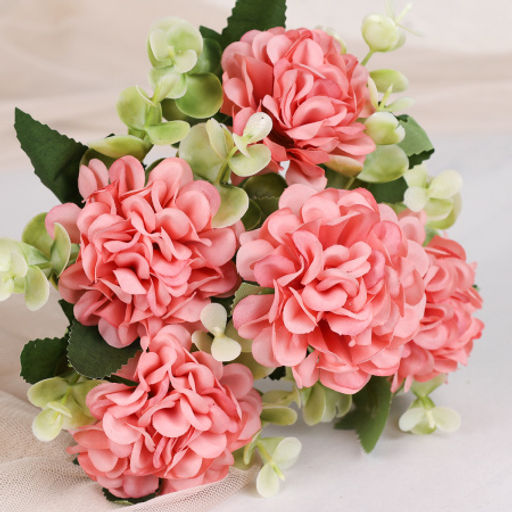 Цветок искусственный Гортензия 27 см / ZJ3179 /уп 2/1200/ - Галеонтрейд фото 7